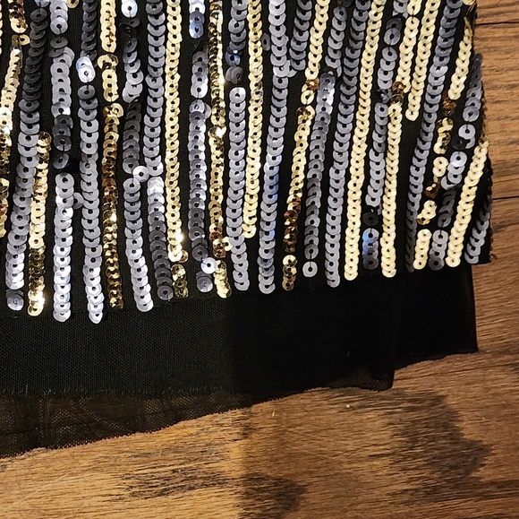 AQUA Sequin Dress - Picture 3 of 7